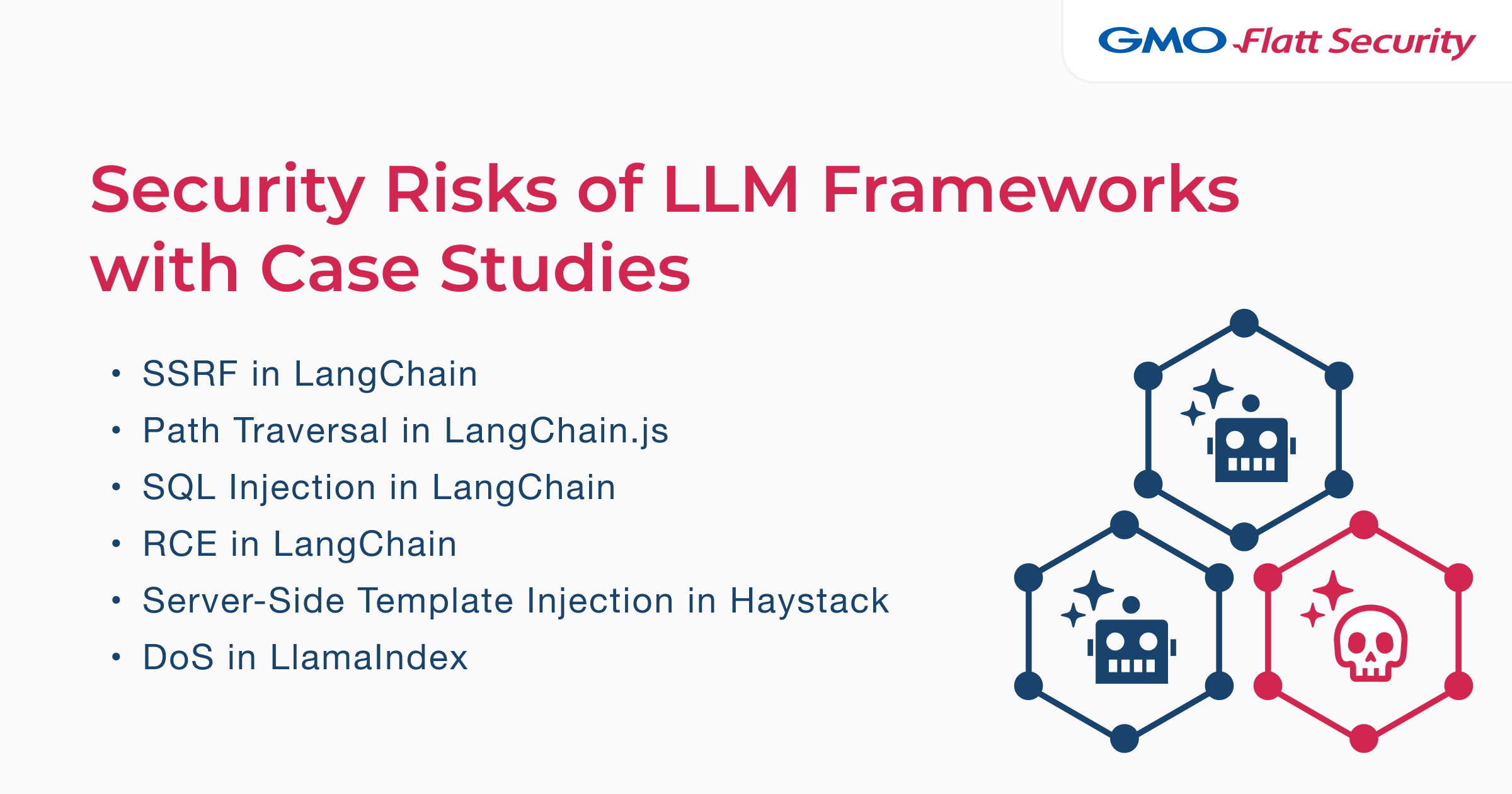Security Risks of LLM Frameworks with Case Studies