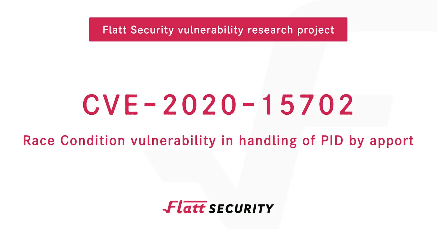 CVE-2020–15702 Race Condition vulnerability in handling of PID by apport